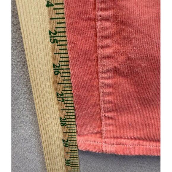 Old Navy Women's Sz 14 Coral Pink Rockstar Super Skinny Stretch Corduroy Pants - Picture 7 of 9